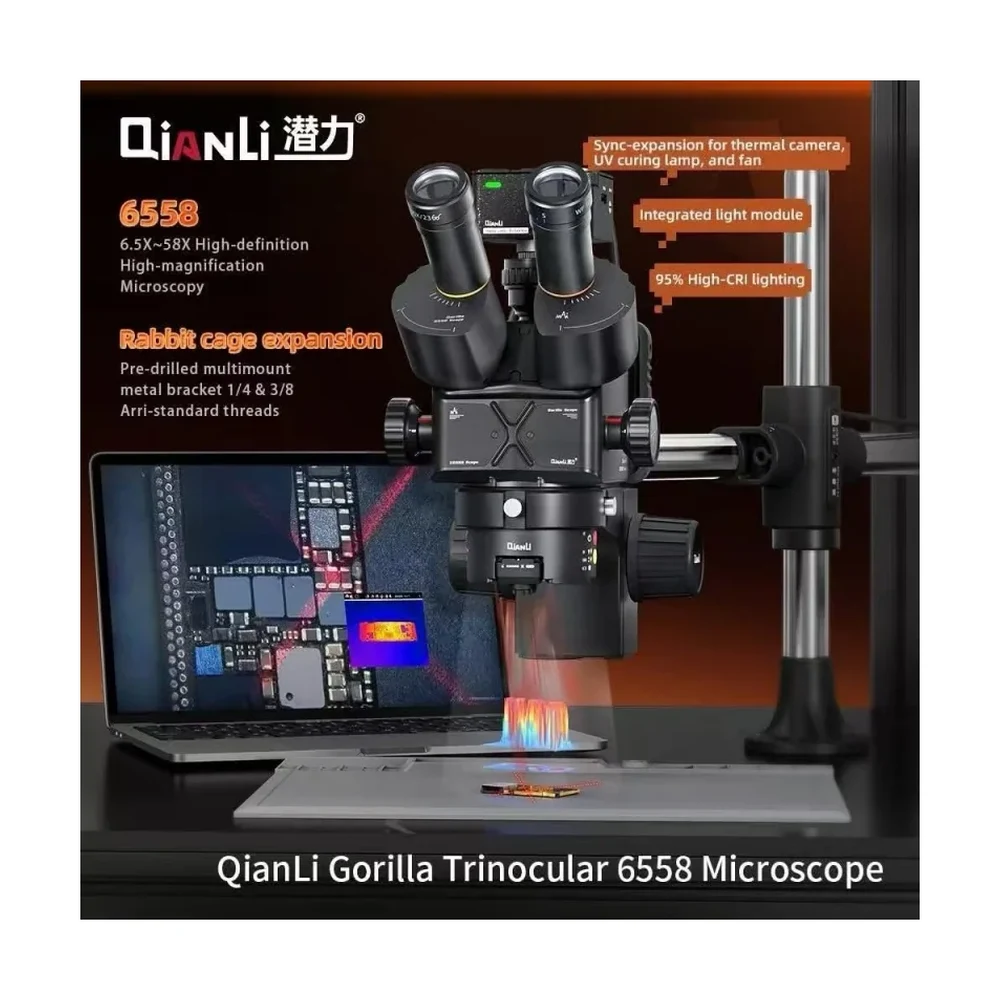 QIANLI 6558 UV mikroskopu